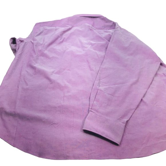 Tommy Hilfiger Men's Sz 18 18.5 34/35 2XL Long Sleeve Button Down Shirt Preowned - Picture 2 of 15